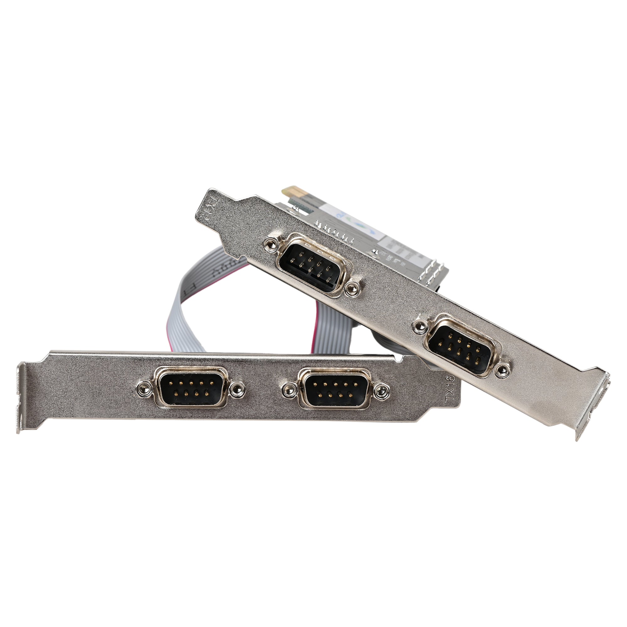 BOXNUBE 4 Port PCI-E RS232 Serial Card, 4 x Serial DB9 Port PCI Express Expansion Card for PC BOXNUBE 4 Port PCI-E RS232 Serial Card, 4 x Serial DB9 Port PCI Express Expansion Card for PC